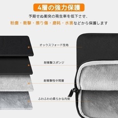 【ほぼ新品】UPERFECT ノートパソコンケース 16インチの画像