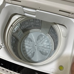 冷蔵庫（SHARP 120L）＋洗濯機（日立 7kg 2016年製）セットの画像