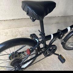 折りたたみ自転車の画像