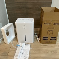 ほぼ新品　山善（YAMAZEN）除湿機　YDC-J03(W)の画像