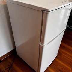 アイリスオーヤマ 冷蔵庫 90L 一人暮らし IRSD-9B-Wの画像