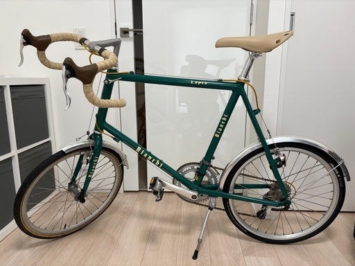 ビアンキ bianchi ミニベロ 8 ダークグリーン lepre ドロップバー ビアンキ bianchi ミニベロ 8 ダークグリーン lepre ドロップ