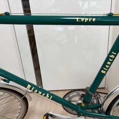 ビアンキ bianchi ミニベロ 8 ダークグリーン lepre ドロップ