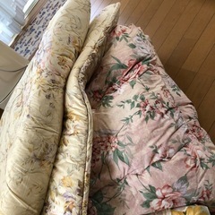 【明日処分予定】羊毛掛け敷き布団の画像
