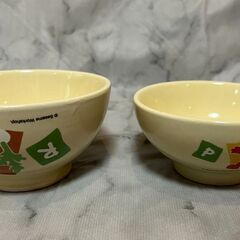  セサミストリート エルモ&クッキーモンスター小鍋セット（レンゲ欠品）の画像