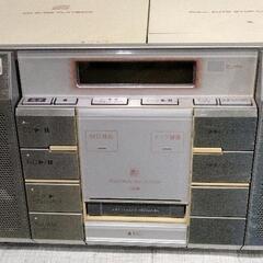 0817-069 【無料】 Panasonic多機能コンポ CDMDカセットテープラジオの画像