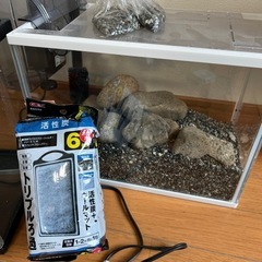 水槽　飼育セット　水槽セット　濾過器　フィルターセット の画像