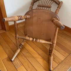 古道具 アンティーク　チェア　　椅子　木製 の画像