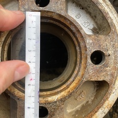 BRIDGESTON BEO S03 中古ホイール 4本 7J 17インチ PCD100 4穴 +35 ハブ73 の画像