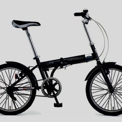 新品未組立 ★シーボレー★20インチ折りたたみ自転車ブラック JYX18025081701の画像