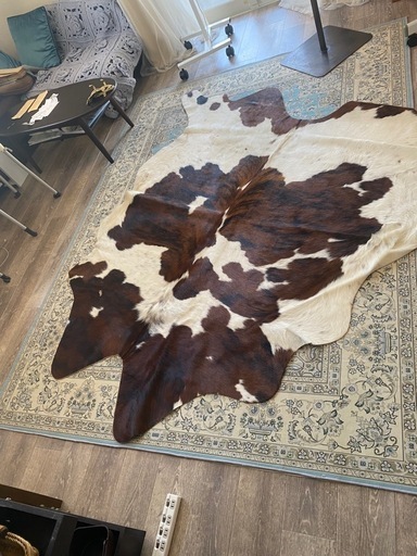 皮の絨毯