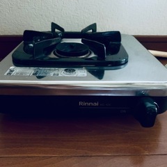 リンナイ ガステーブル 一口コンロ 都市ガスの画像