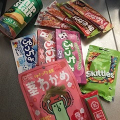 お菓子色々の画像