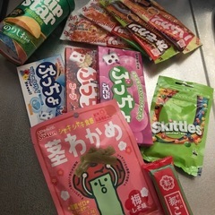 お菓子色々の画像