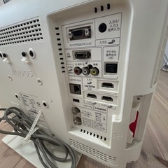 SHARP 19型　テレビの画像