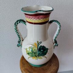 イタリア　シチリア陶器　花器　の画像