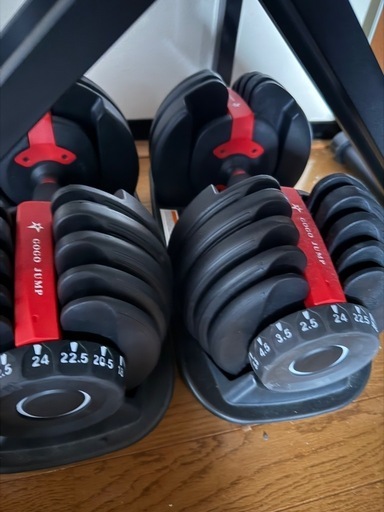 可変式ダンベル24kg×2