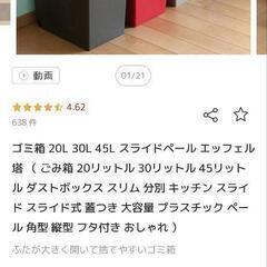 分別ゴミ箱 45Lの画像
