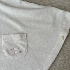 gelato pique フード付きポンチョ 80センチの画像