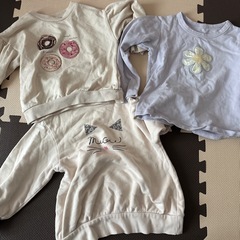子供服　女の子　冬物まとめ　110の画像