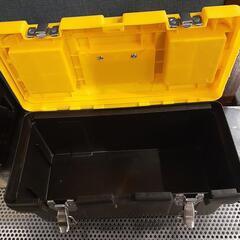 ☆［新品 ］ツールボックス 🔧Sサイズ  (36×18×18)／ブラック&イエロー／（沖縄市）KODENの画像