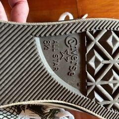コンバーススニーカー　中古　27センチの画像