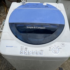 SHARP 2007年製　4.5kg 電源動作確認済商品の画像
