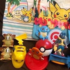 【キャンセルの為！！再募集！！！】ポケモン オモチャ5個 ペットボトルカバーセットの画像