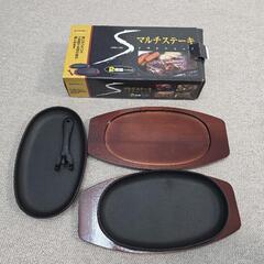 ステーキ鉄板の画像