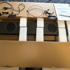 RATOM1001【重低音強化型ver2】 サウンドバー テレビ スピーカー ホームシアター 120W・2.2chの画像