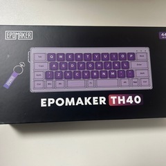 EPOMAKER TH40 40％キーボードの画像