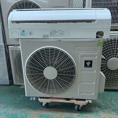 K06461 中古エアコン シャープ SHARP 2020年製 主に6畳用 冷房能力 2.2KW / 暖房能力 2.5KWの画像