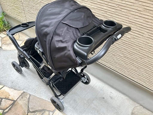 カトージ　二人乗りベビーカー　二人でゴーDX