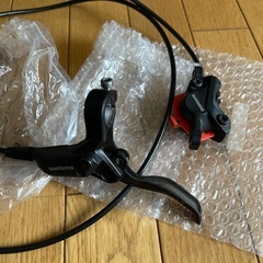 シマノ油圧ブレーキセットMTB　の画像