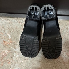 【ジャンク品】レディース ブーツ ブラックの画像