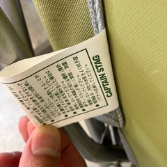 ⭐︎値下げ⭐︎ K2508-193 CAPTAIN STAG アウトドアチェア フォールディングチェア カーキ キズ汚れ有り の画像