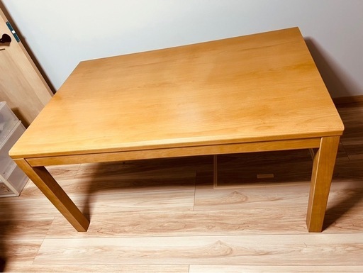 ダイニングテーブル　こたつ