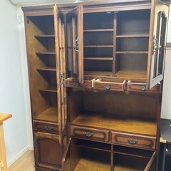 【karimoku】コロニアル　収納棚セットの画像