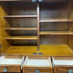 【karimoku】コロニアル　収納棚セットの画像