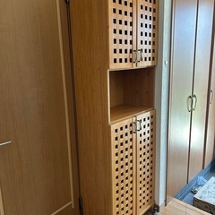 玄関棚　玄関収納　整理棚の画像