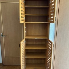 玄関棚　玄関収納　整理棚の画像