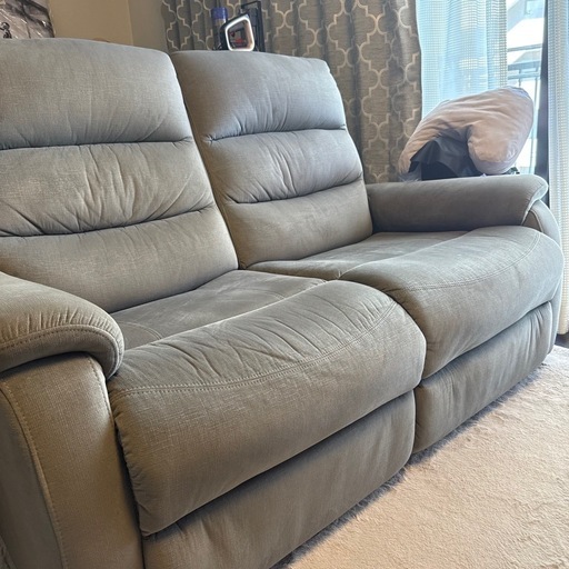 ニトリ　リクライニングソファ　Nビリーバ2P