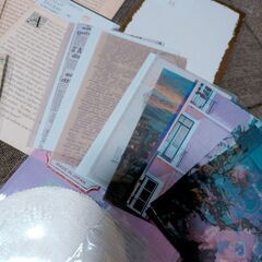 コラージュ用シール⑨主にペーパーの画像