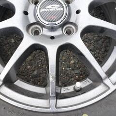 155/65R14スタッドレスアルミタイヤセットの画像