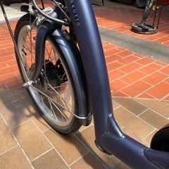 【未使用車!極美品】 ブリヂストン ラクット 20インチ 電動自転車の画像