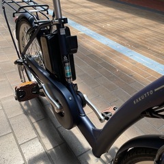 【未使用車!極美品】 ブリヂストン ラクット 20インチ 電動自転車の画像