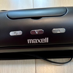 マクセルのiPod対応アクティブスピーカーの画像