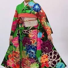 成人式着物フルセット（小物付）の画像