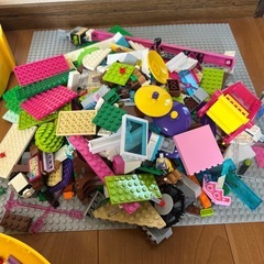 LEGO 女の子　セット売り　収納ボックス付きの画像
