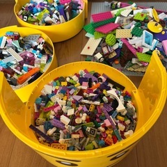 LEGO 女の子　セット売り　収納ボックス付きの画像